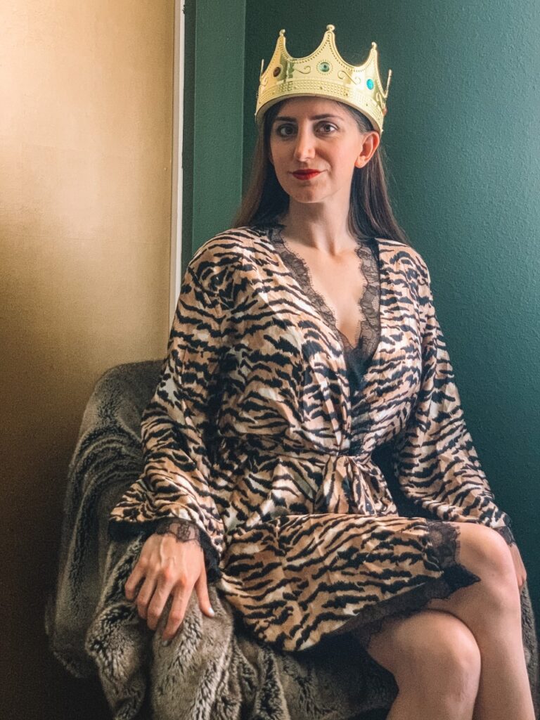 tiger queen yandy robe tiger king spoof